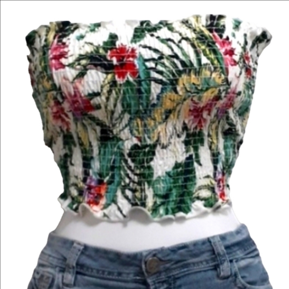 HpHp Tropical Tube Top Nwt